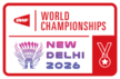 BWF World Championships New Delhi 2026 logo